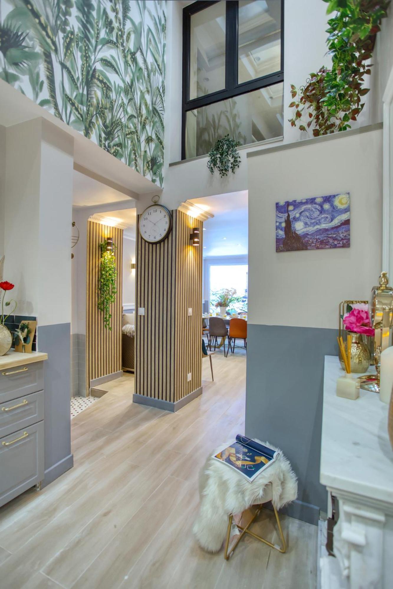 Elegant Triplex In Paris - Ideal For 10 - Aircon Buitenkant foto