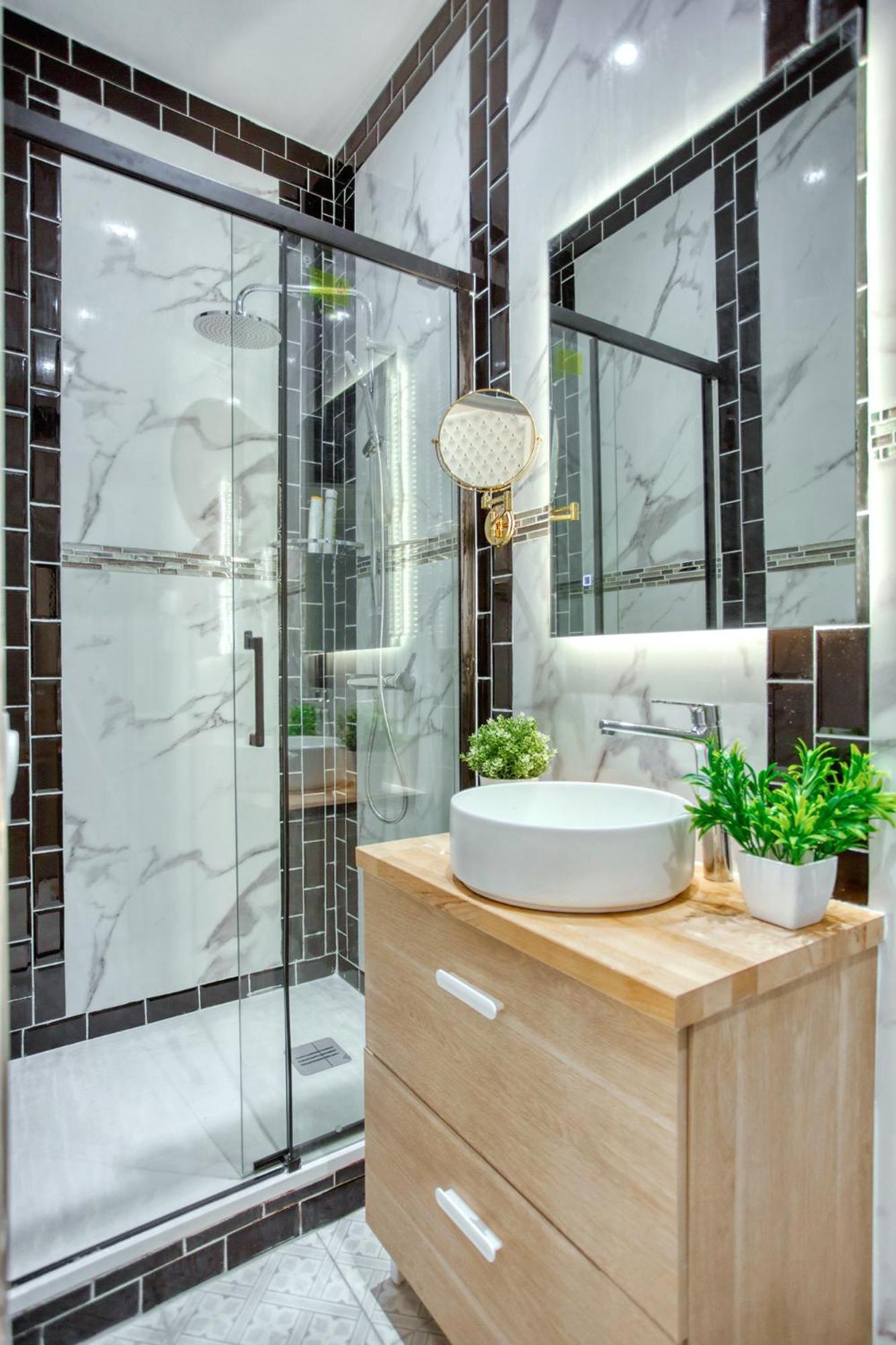 Elegant Triplex In Paris - Ideal For 10 - Aircon Buitenkant foto