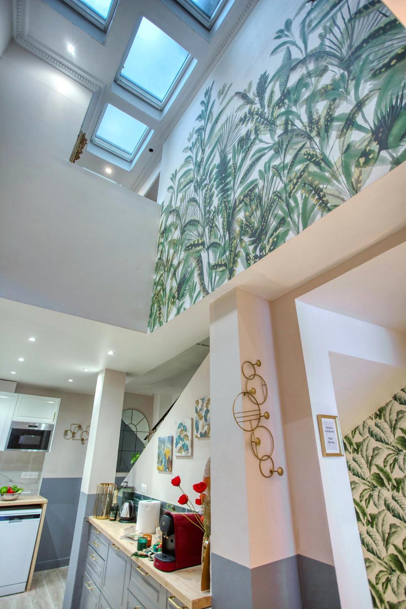 Elegant Triplex In Paris - Ideal For 10 - Aircon Buitenkant foto